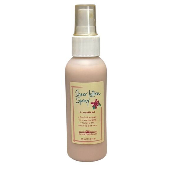 Bath & Body Works Other - Bath and Body Works Plumeria Sheer Lotion Spray 4 Oz Very Rare Discontinued NOS